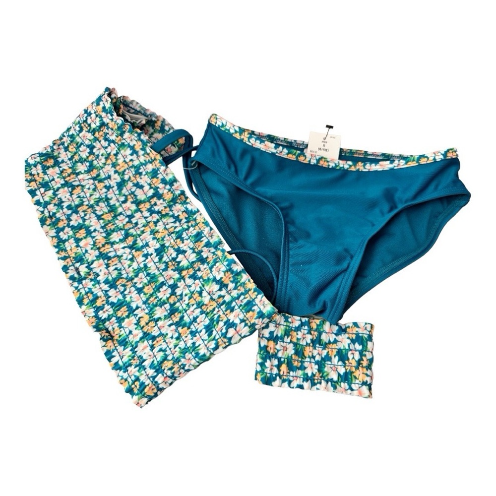 Art Class Toddler Girl Floral Swimsuit Size 6/6X